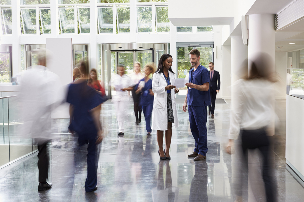 Hallway of a facility